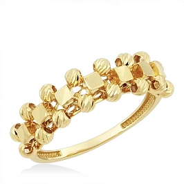 Кольцо из желтого золота