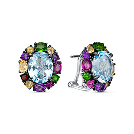 Серьги из серебра