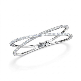 Браслет из белого золота