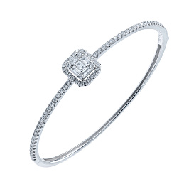 Браслет из белого золота