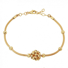 Браслет золотой с шариками (18.0-20.0)