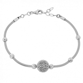 Браслет из белого золота