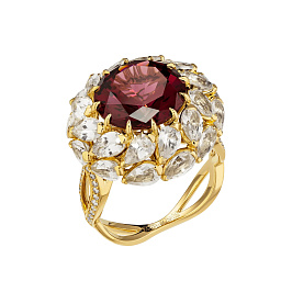 Кольцо из желтого золота 6,7 ct