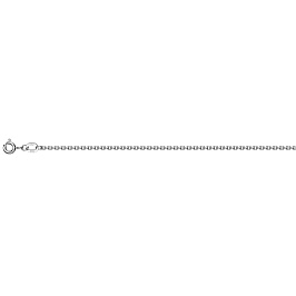 Цепь из белого золота