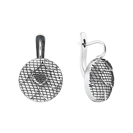 Серьги из серебра