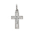 Крест из белого золота