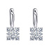 Серьги из белого золота с бриллиантами 0,51 ct