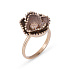 Кольцо из розового золота