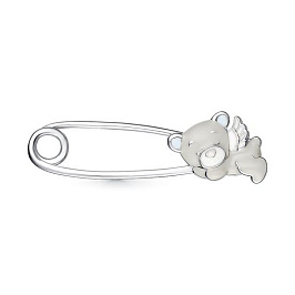 Брошь из серебра