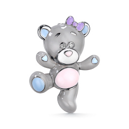 Брошь из серебра