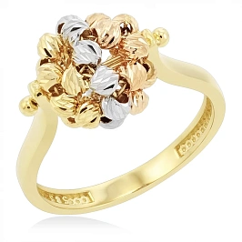 Кольцо из комбинированного золота (18.0)