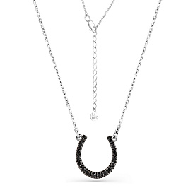 Колье из белого золота