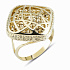 Кольцо из желтого золота