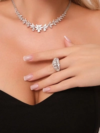 Эксклюзивное золотое колье с бриллиантами