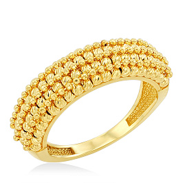 Кольцо из желтого золота