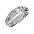 Кольцо из белого золота с бриллиантами 0,144 ct