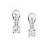 Серьги из белого золота с бриллиантами 0,56 ct