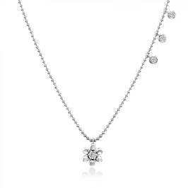 Золотое колье с бриллиантами