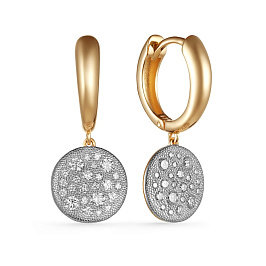 Серьги из желтого золота