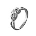 Кольцо из белого золота с бриллиантами 0,24 ct