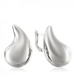 Серьги капли стиль Боттега