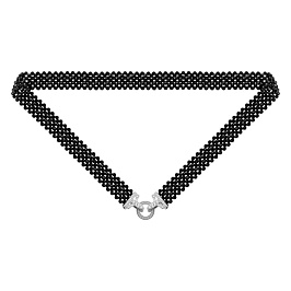 Колье из серебра