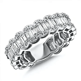 Кольцо из золота с бриллиантами (17.0)