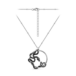 Колье из серебра