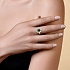 Кольцо из желтого золота 1,17 ct