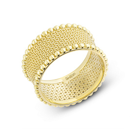 Кольцо из желтого золота