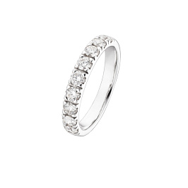 Кольцо из белого золота