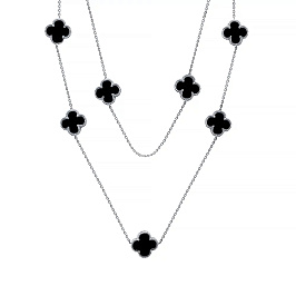 Колье из серебра