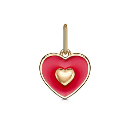 Подвеска из желтого золота