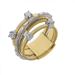 Кольцо из золота с бриллиантами