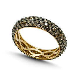 Кольцо из желтого золота