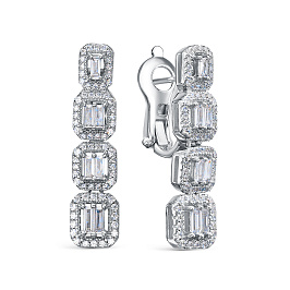 Серьги из серебра