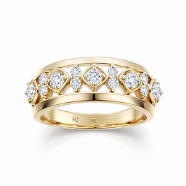 Кольцо из желтого золота