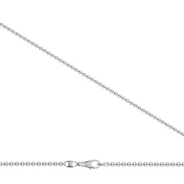 Цепь из белого золота