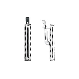 Серьги из серебра