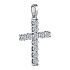 Крест ALROSA  из белого золота