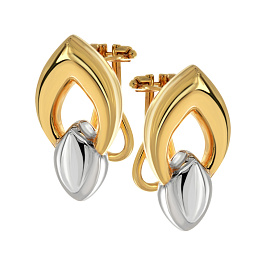 Серьги из белого золота