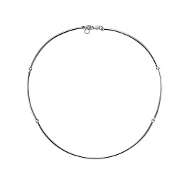 Колье из серебра