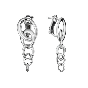 Серьги из серебра