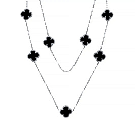 Колье из серебра