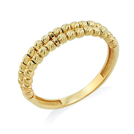 Кольцо из желтого золота