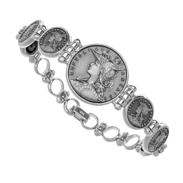 Браслет из бижутерного сплава