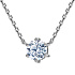 Колье DANAYA  из белого золота с бриллиантом 0,73 ct