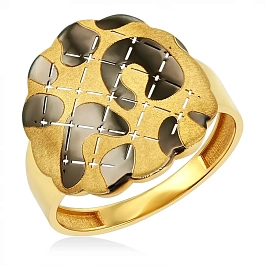 Кольцо из желтого золота