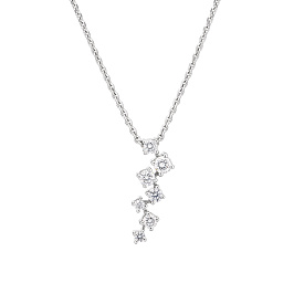 Колье из белого золота