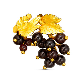 Брошь из серебра